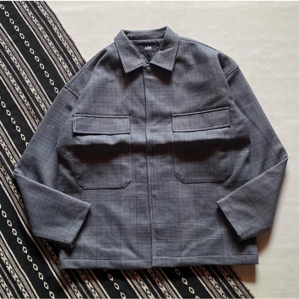 Preloved Bakulan Secondbrand Jaket Outer Azul