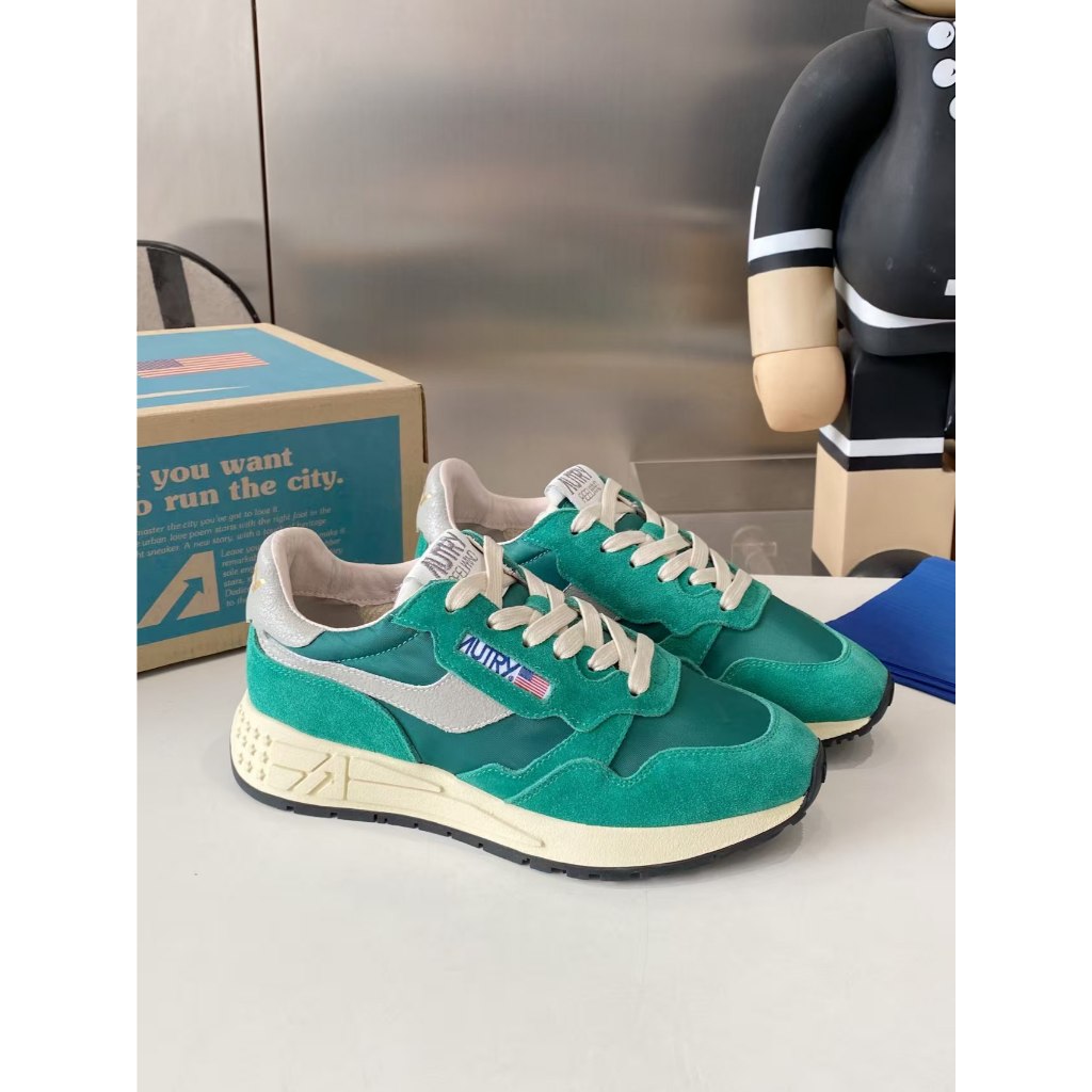 AUTRY Nylon Versatile, Comfortable, Durable, Low cut Life Casual Shoes for Men/Women, Green