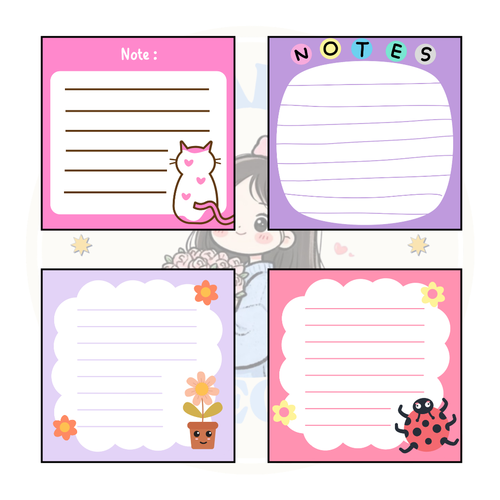 

[Part 1] Sticky Note Aesthetic Kawaii untuk Catatan Sekolah & Kantor|Alat Tulis Lucu & Kekinian|Sticky Note Kecil Aesthetic|Sticky Note Lucu untuk Anak Sekolah|sticky note termurah dan terbaru|alat tulis kawaii|memo note aesthetic|kertas memo unik kucing