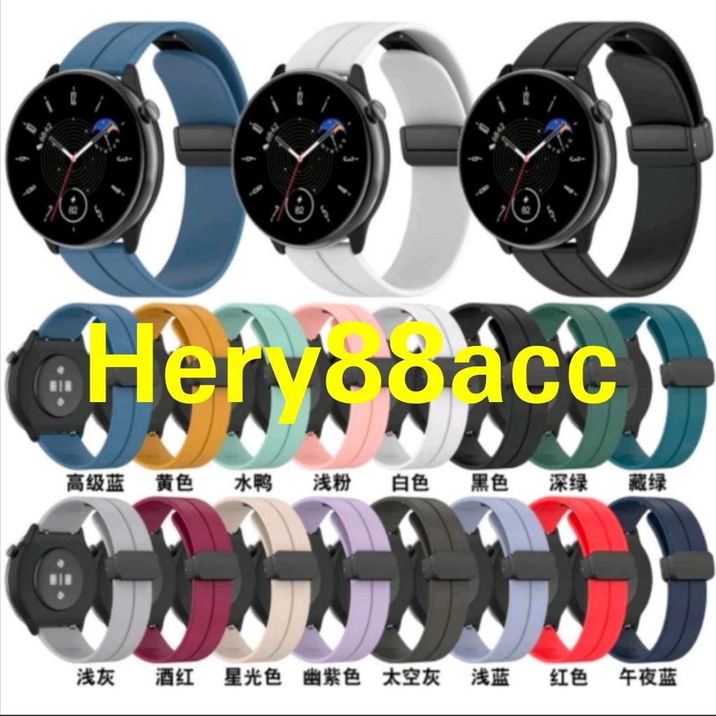 Strap Silicone Tali Magnetic Buckle Dizo Watch R2
