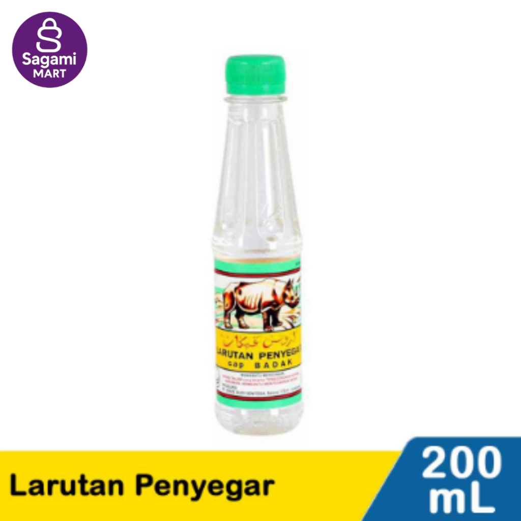 

Larutan Penyegar Cap Badak Botol 200 ml - Meredakan Panas Dalam