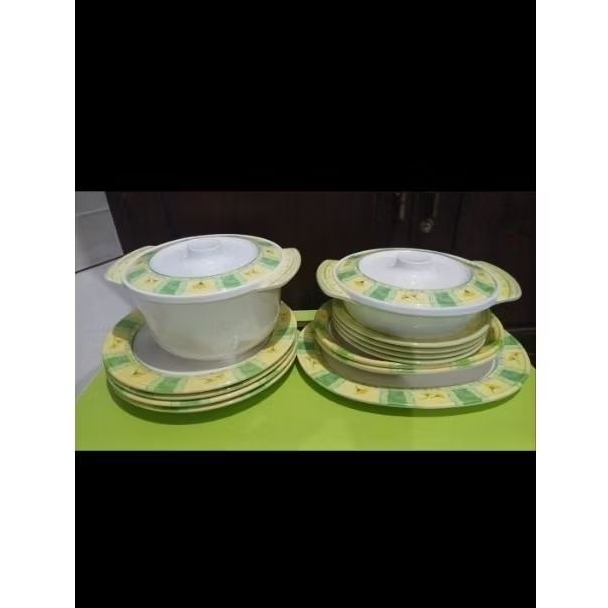 dinner set melamine Tupperware