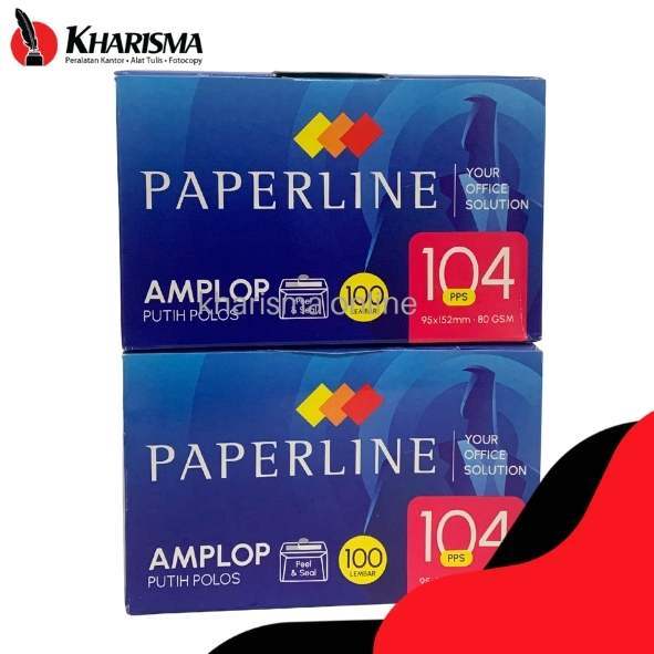 

Amplop Putih PAPERLINE 104 PPS 80 GSM