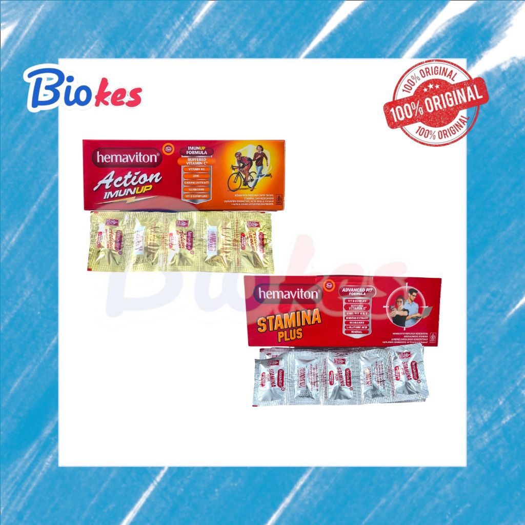 HEMAVITON ACTION DAN STAMINA PLUS PERSTRIP ISI 5 TABLET
