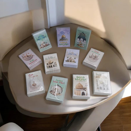 

Amplop Lebaran Motif Masjid 1 Pack Isi 50pcs Uk M (11cm x 8cm)