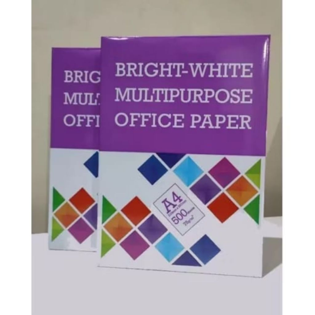 

KERTAS A4 HVS 75 GR BMO BRIGHT WHITE MULTIPURPOSE OFFICE PAPER / HVS A4 / KERTAS PRINT / KERTAS FOTOCOPY