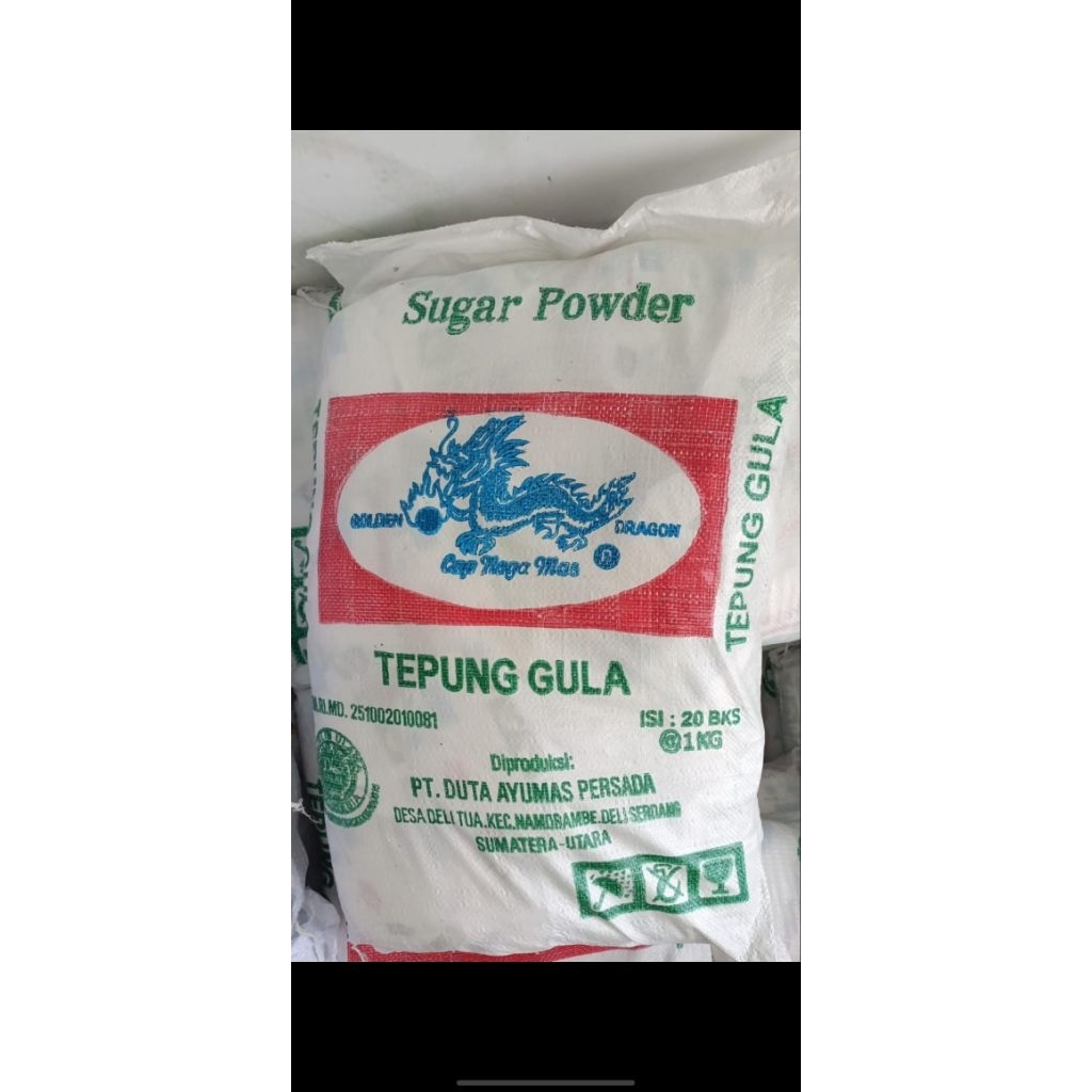 

Tepung gula naga 20 x 1kg