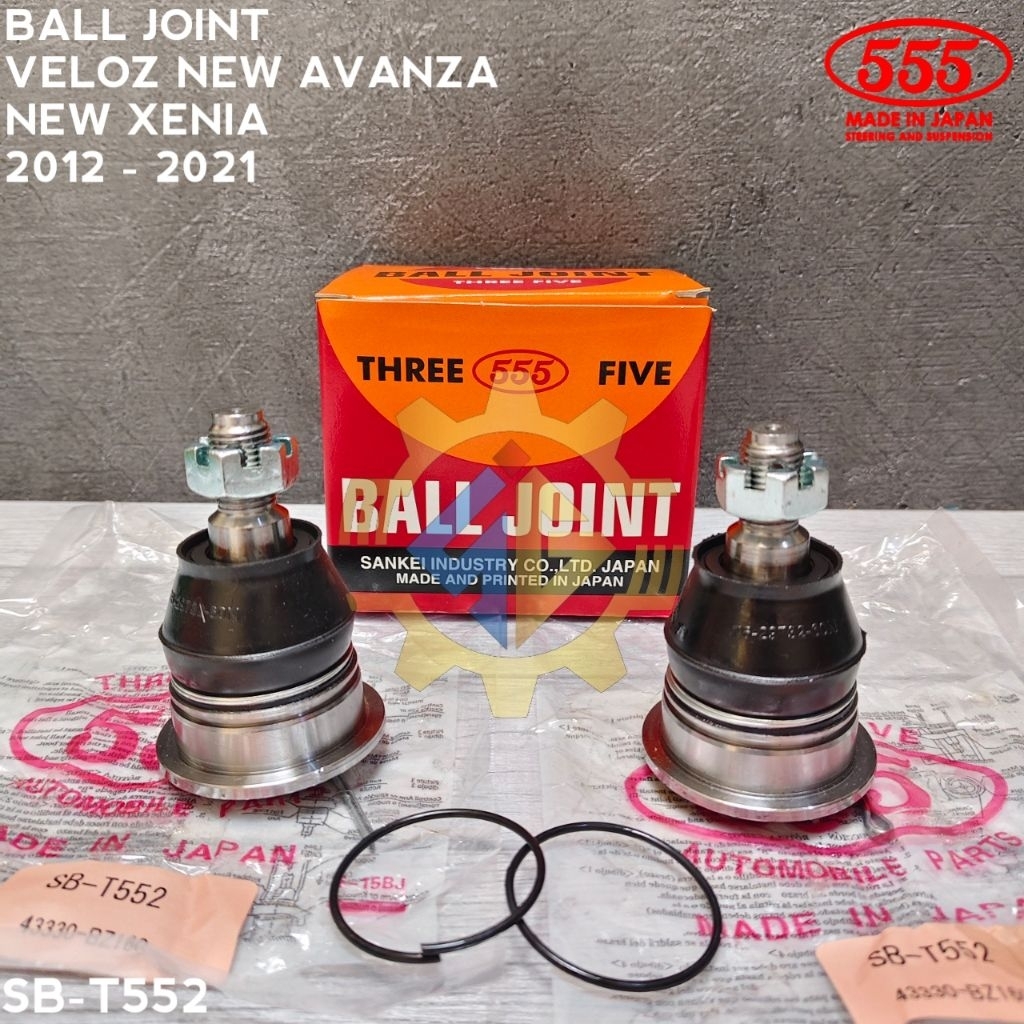 BALL JOINT VELOZ ALL NEW AVANZA XENIA 2012-2021 MEREK 555 ORIGINAL