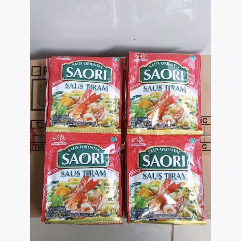 

Saori Saus Tiram Merk Ajinomoto 230 gr ( 10 Pcs x 23 gr )