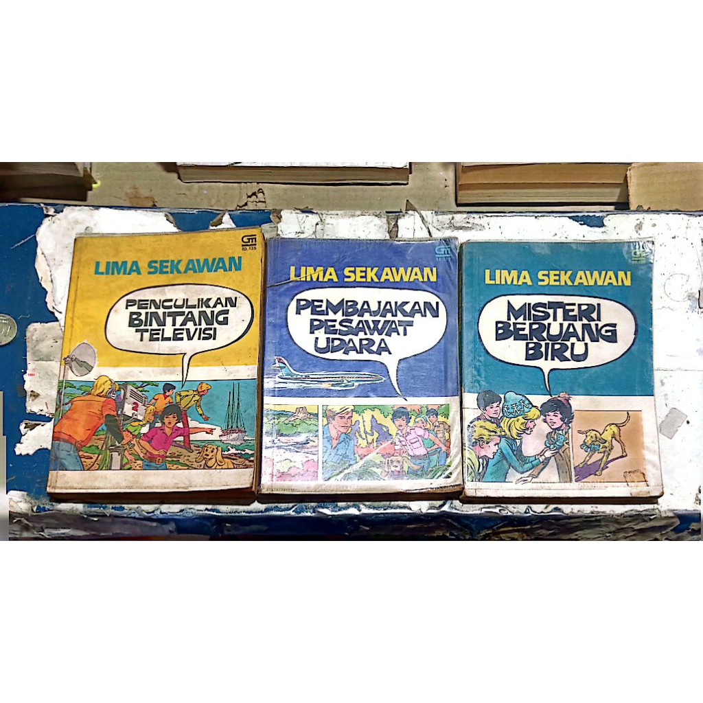 NOVEL BEKAS LIMA  SEKAWAN