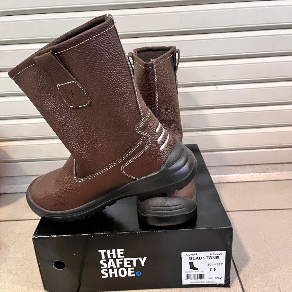 Safety Shoes BATA GLADSTONE / Sepatu Safety BATA GLADSTONE BLACK BROWN