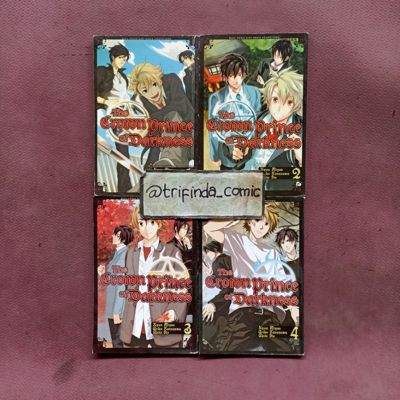 Komik THE CROWN PRINCE OF DARKNESS - Nyun Miyao 1-4 Tamat
