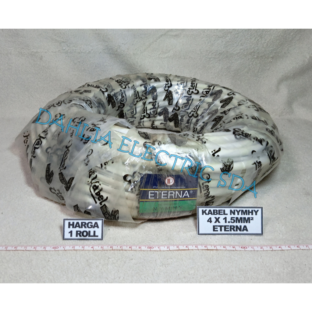KABEL NYMHY / NYYHY (SERABUT) 4 X 1.5 ETERNA 1 ROLL (50M)