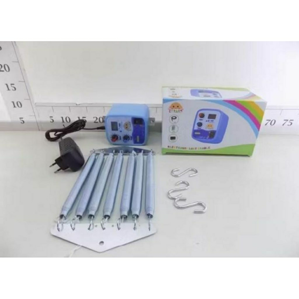 Mesin ayunan elektrik bayi 7 per/ayunan otomatis bayi