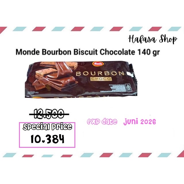 

Monde Bourbon Biscuit Chocolate 140 gr