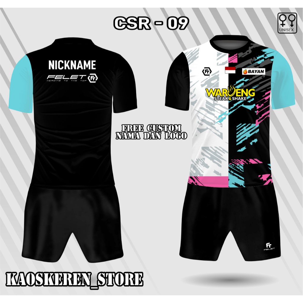 jersey setelan badminton china open 2025 baju bulutangkis china open kaos badminton free custom