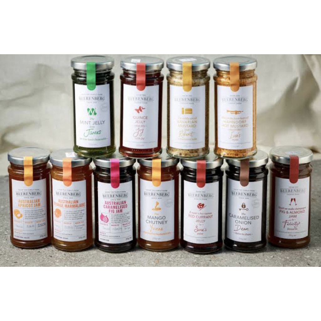 

ALL VARIAN BEERENBERG JAM 300G