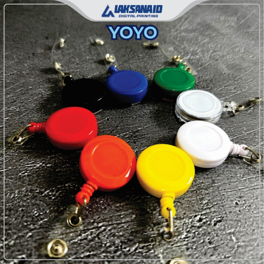 

Gantungan YOYO ID Card - warna solid