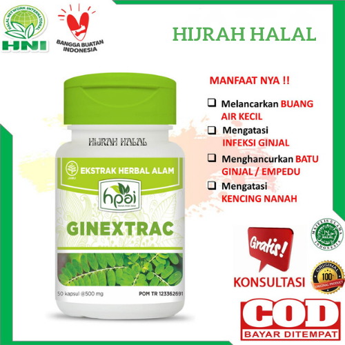 Ginextrac Obat Penyakit Batu Ginjal HNI HPAI