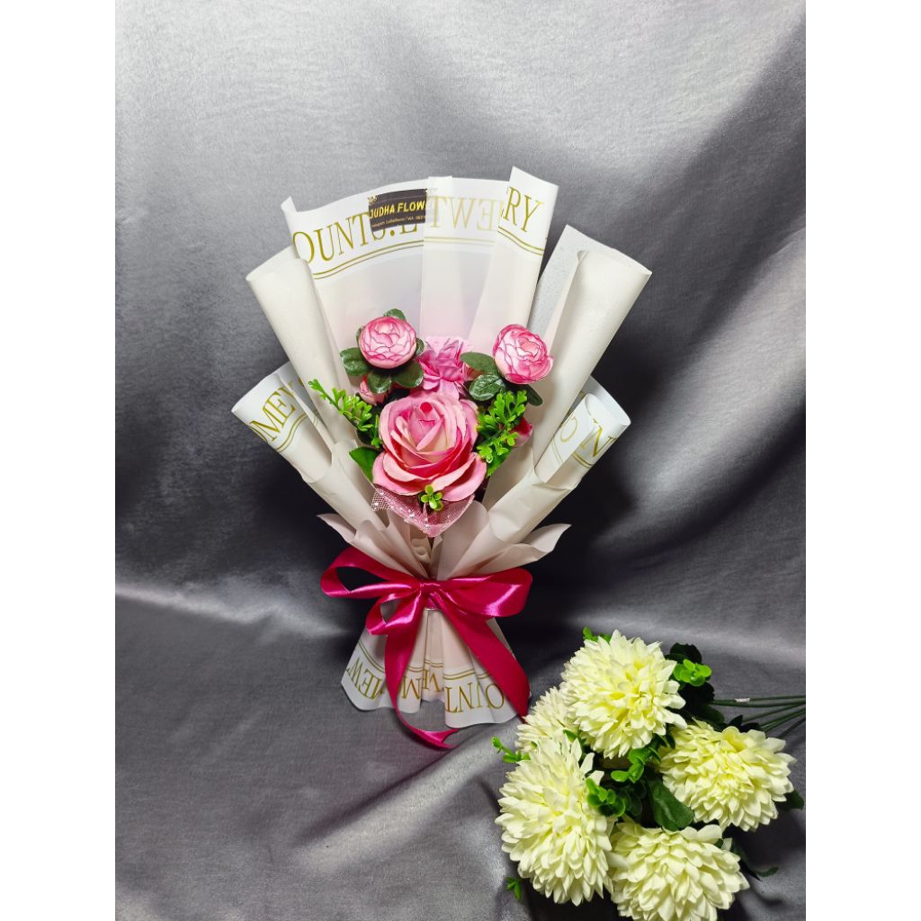 buket bunga artificial, buket bunga wisuda, buket bunga ulang tahun cewek, buket bunga palsu, buket 