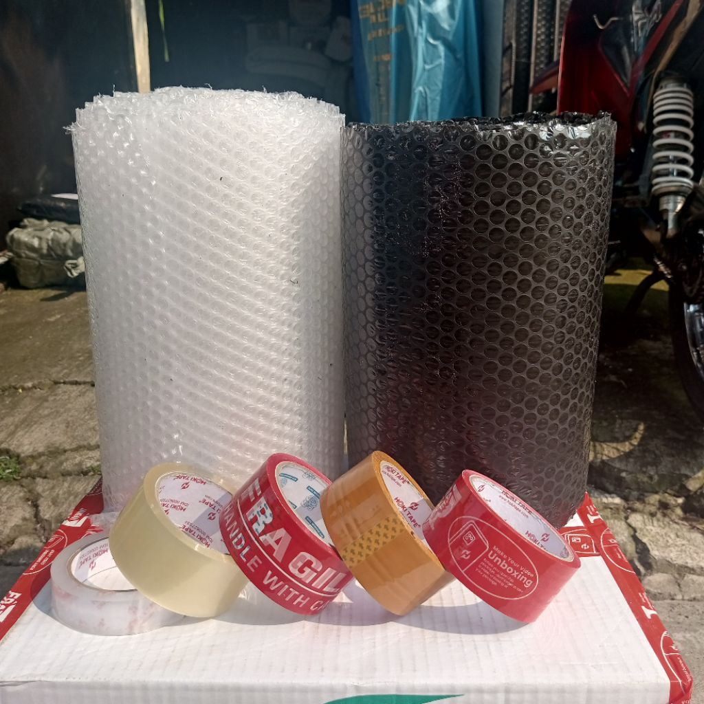 

Paket Bubblewrap Lakban / Fragile 10 meter x 40cm 30 25 20 17 cm Babel Packing paket Bubble wrap 10m