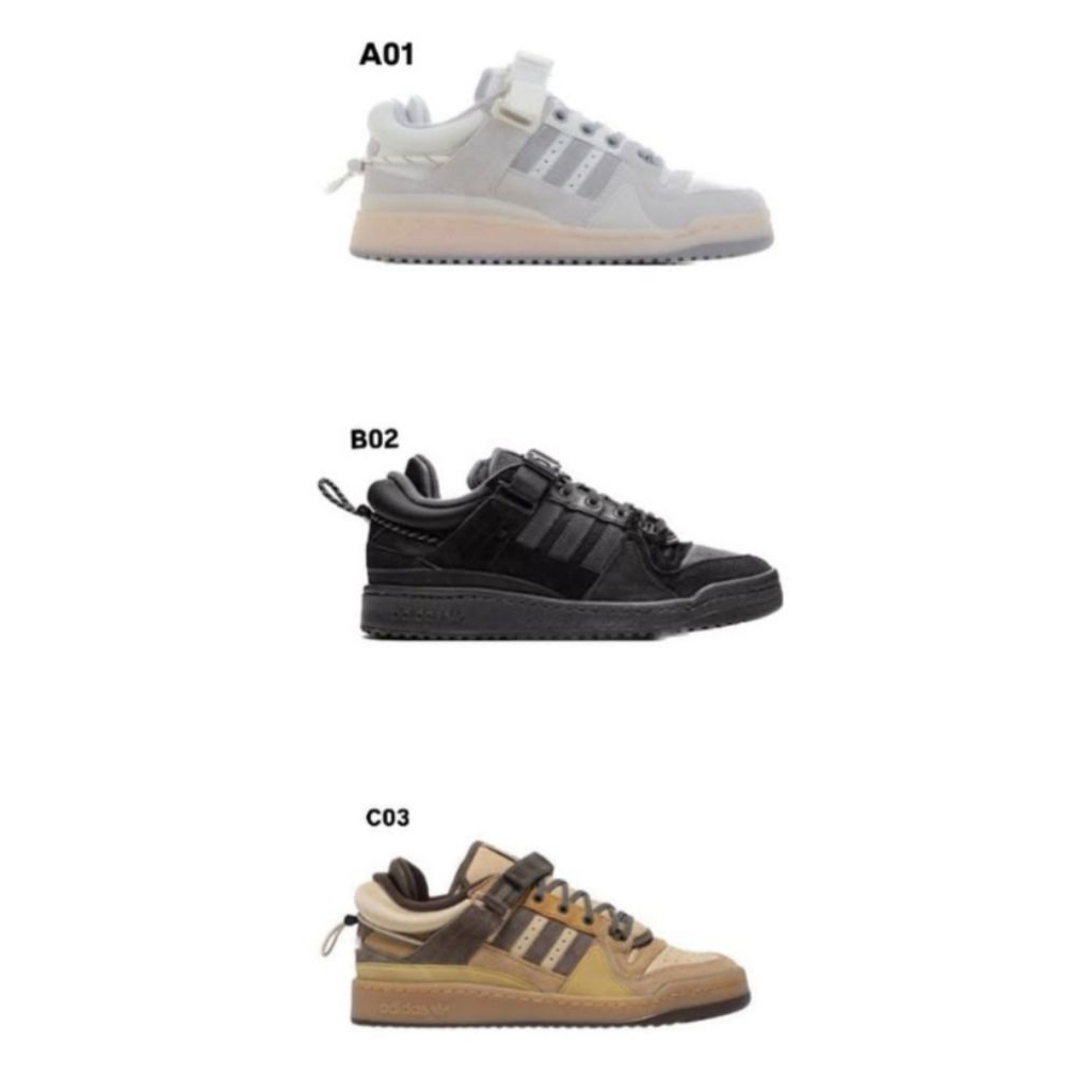 Sepatu Sneakers Bad Bunny X Adidas Forum Series