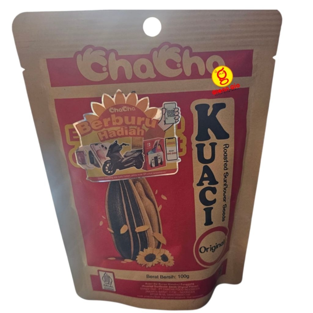 

EXPIRED OKTOBER 2025 Kuaci Bunga Matahari ChaCha 100 gr