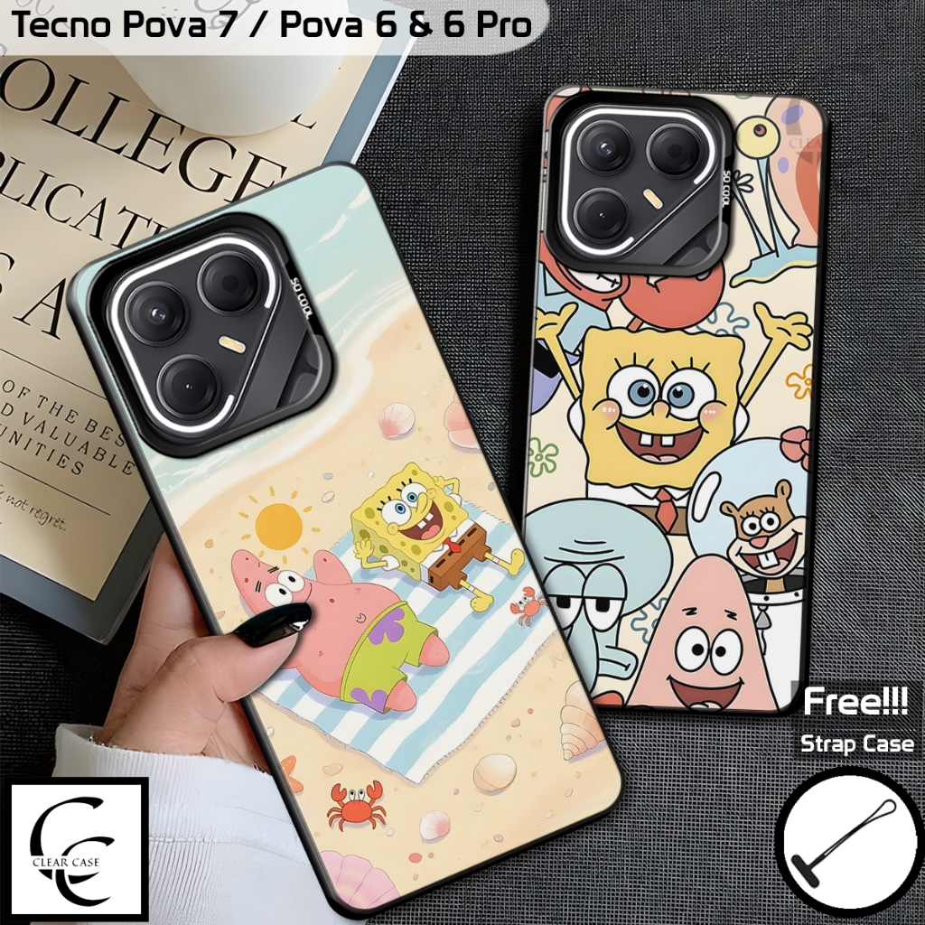 Casing So Cool Tecno Pova 7 Terbaru 2025 | SoftCase HP Tecno Pova 7 | Tecno Pova 6 & Tecno Pova 6 Pr