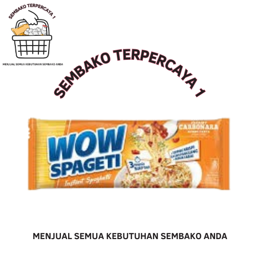 

WOW SPAGHETTI CREAMY CARBONARA 88G