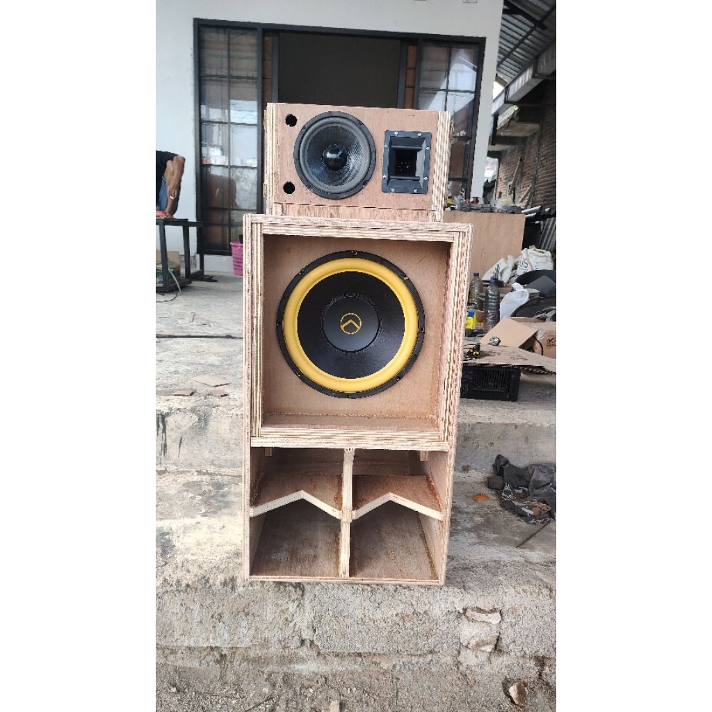 COLOK POWER BOX cbs nogosari 12 inch + array 6 inch ( tinggal colok power)