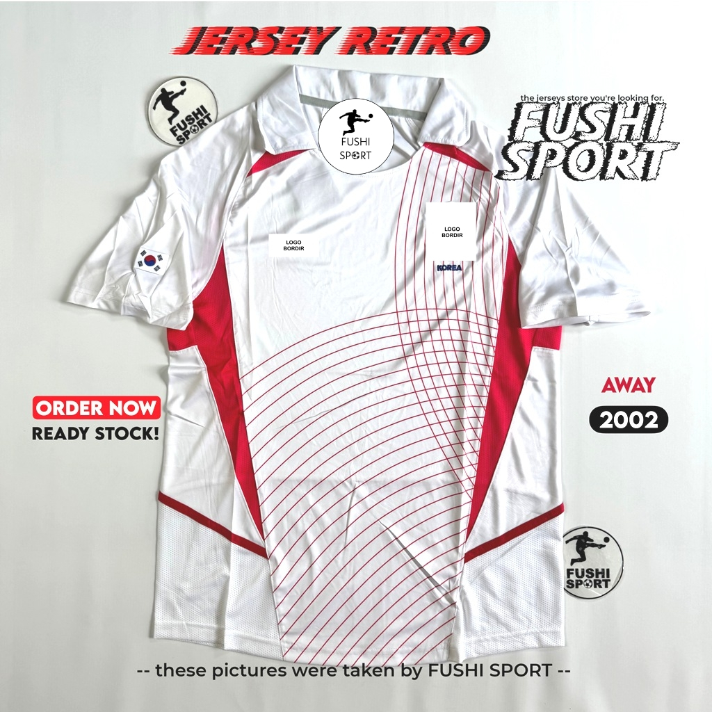 RETRO | Jersey Baju Bola Korea Away 2002