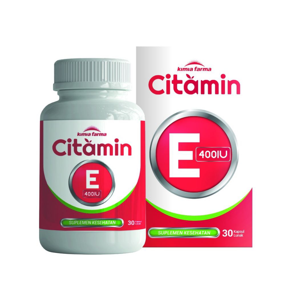 Kimia Farma Citamin E 400 IU - 30 Kapsul