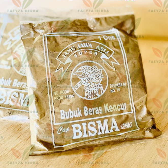 

Bubuk Bumbu Beras Kencur Bisma Sehat Kemasan 100gram