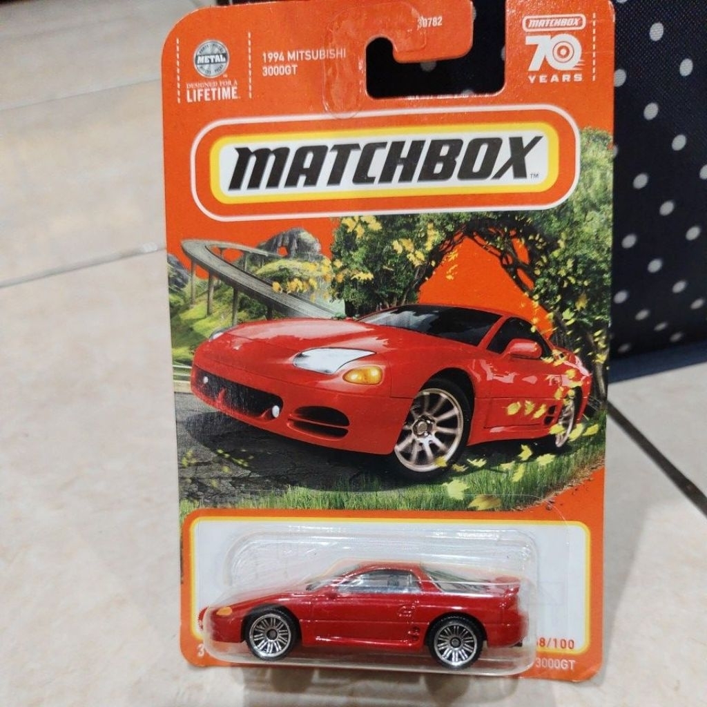 Matchbox Mitsubishi 3000GT red