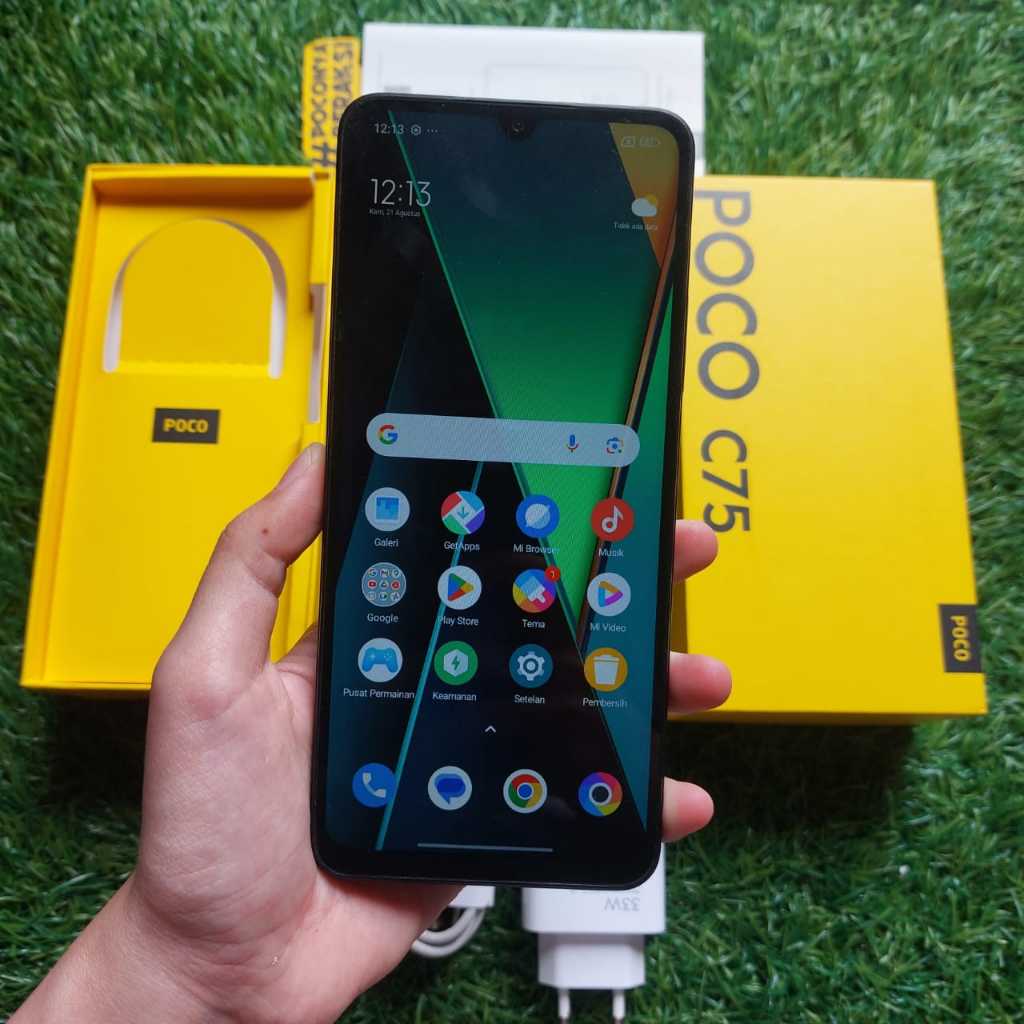 POCO C75 SECOND 6/128 GB & 8/256 GB HP SECOND HP SEKEN HP BEKAS HP MURAH