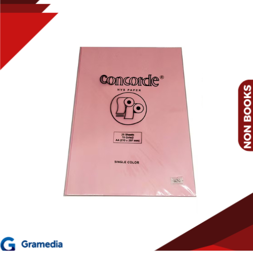 

Gramedia Medan - Concorde Hvs A4 70Gr 80293/Pak