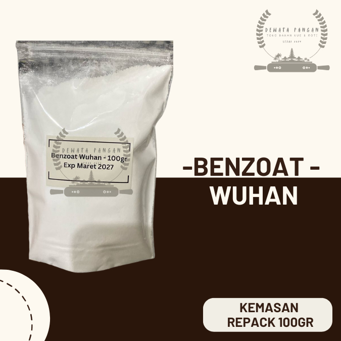 

[A1] Sodium Benzoat Wuhan / Natrium Benzoat / Pengawet Makanan dan Minuman Kemasan 100gr