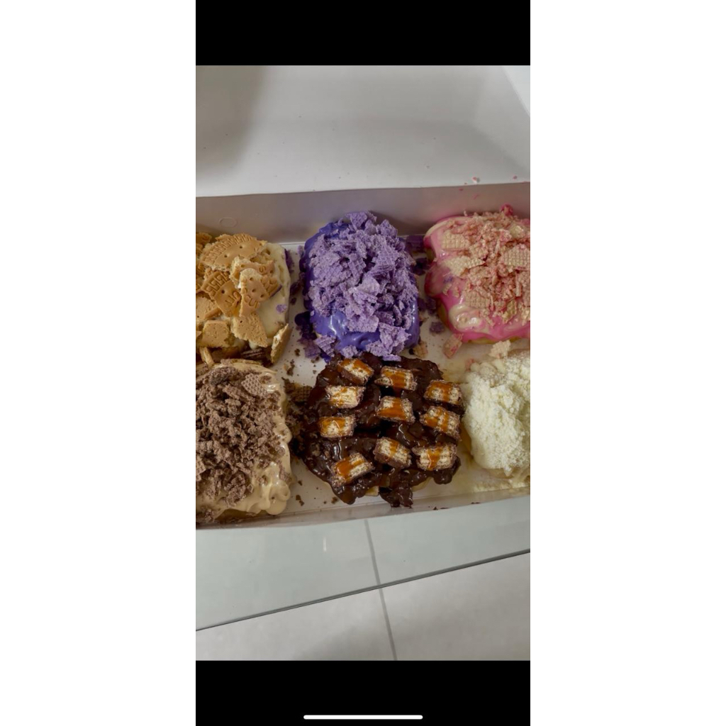 

paket hemat donat lumer isi 6