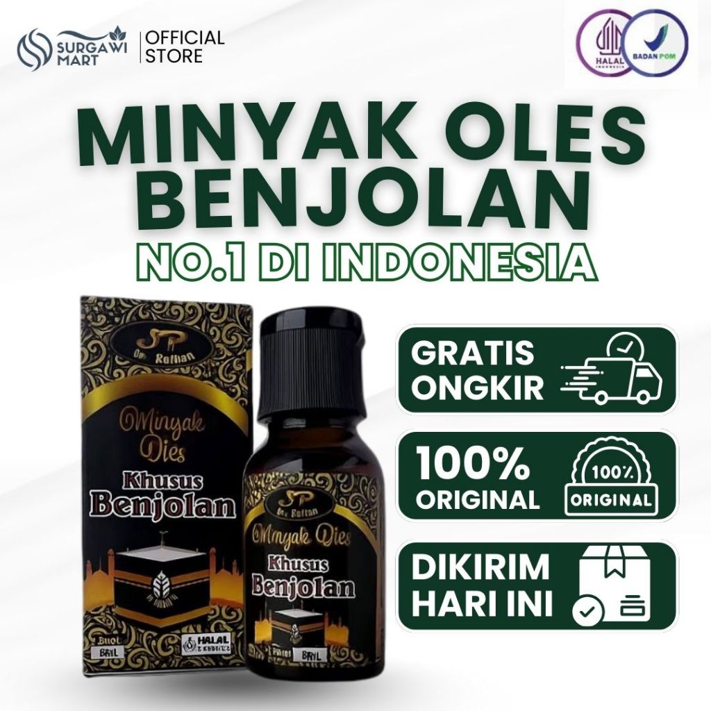 Minyak Oles Khusus Benjolan Tiroid, Ganglion, Lipoma, Tumor, Kista - AR Raihan Original