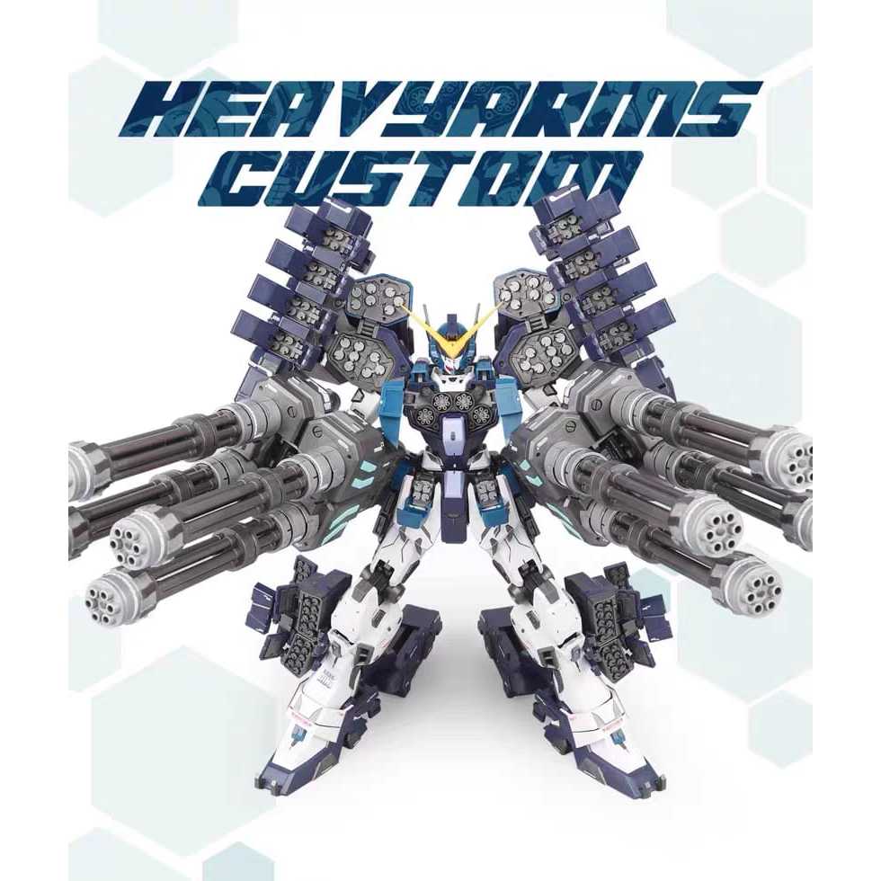 MG SUPERNOVA Heavyarms Heavy Arms IGEL Custom 1/100 XXXG-01H2 BATCH TERAKHIR (LIMITED)