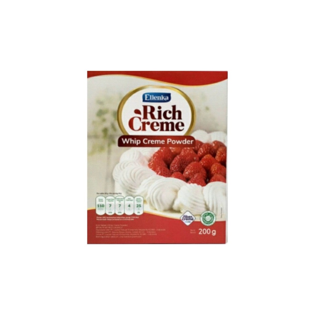 

Rich Cream Powder - Ellenka 200 Gr Whip Cream