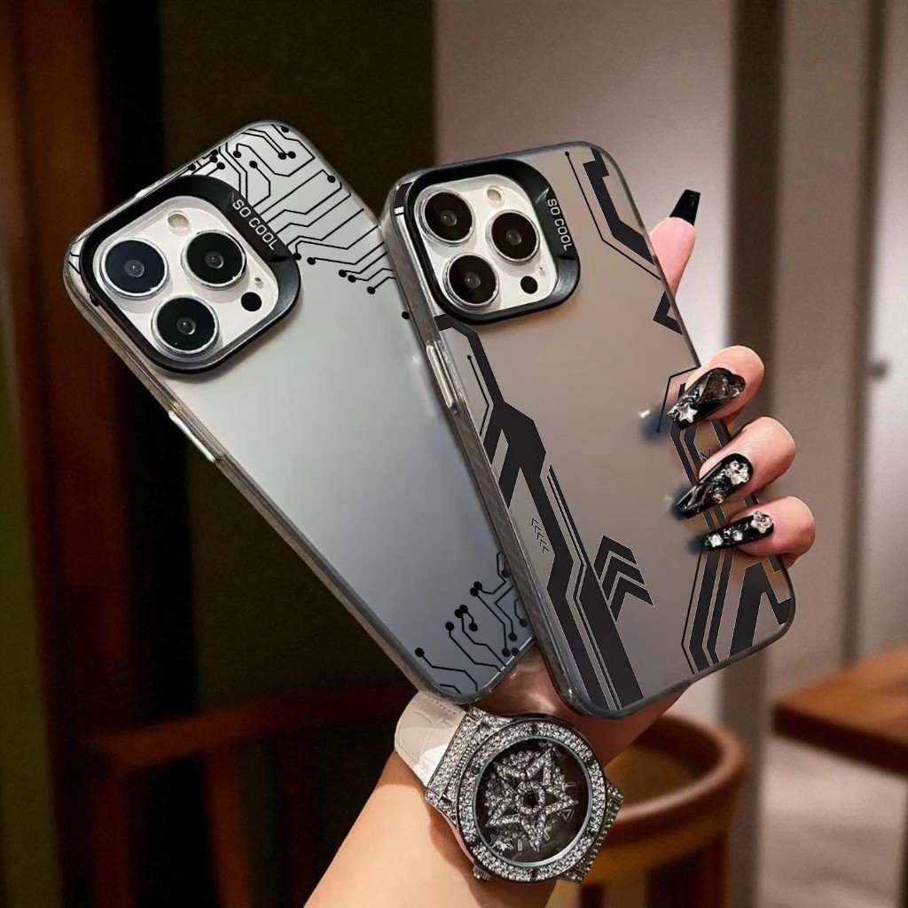 Softcase So Cool Imd Case Tecno Pova 6 Pova 6 Pro Spark 20 Pro + plus Motif FUTURISTIK Casing Hp Aes