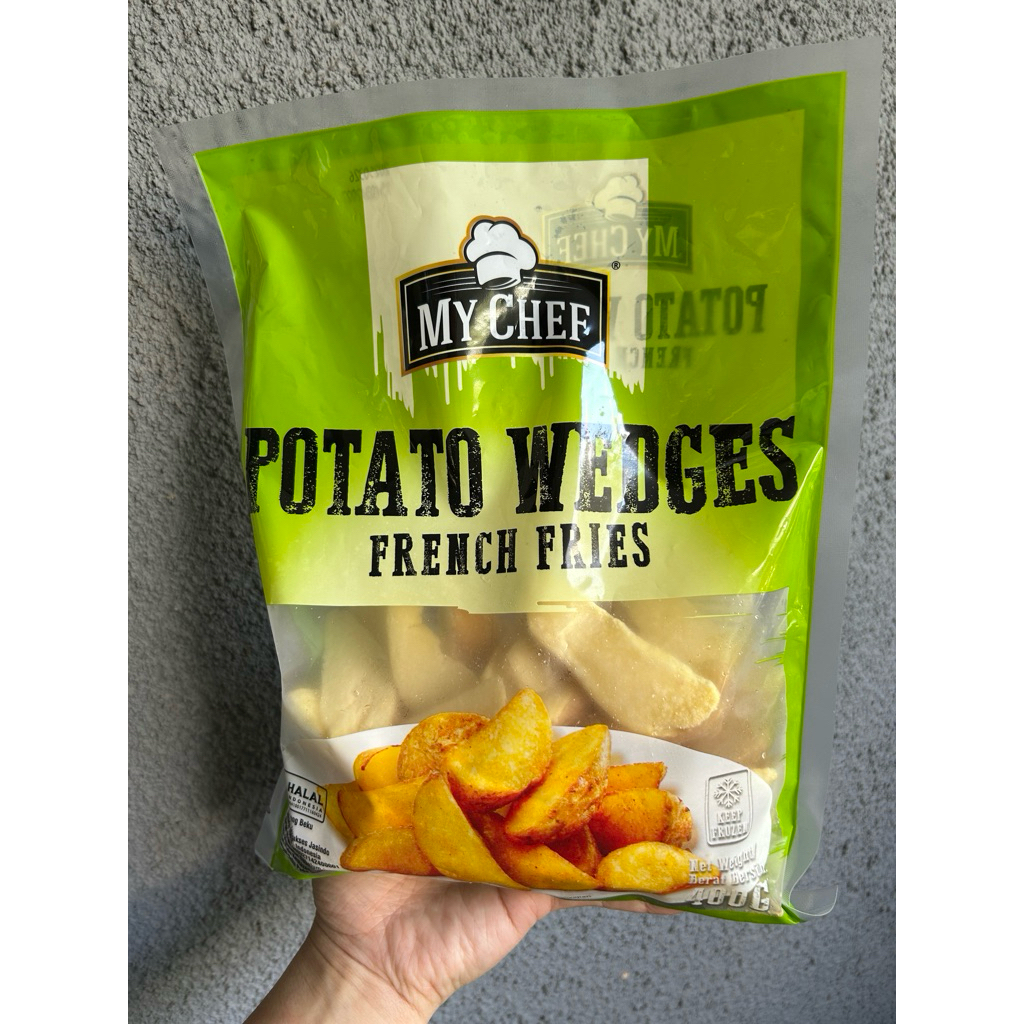 

MYCHEF potato wedges french fries 400 gr