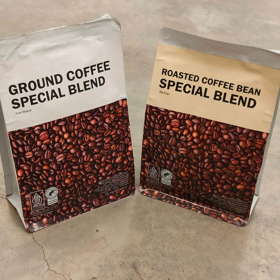 

SPECIAL BLEND Roasted Coffee Bean & Ground Coffee 250gr IK3A