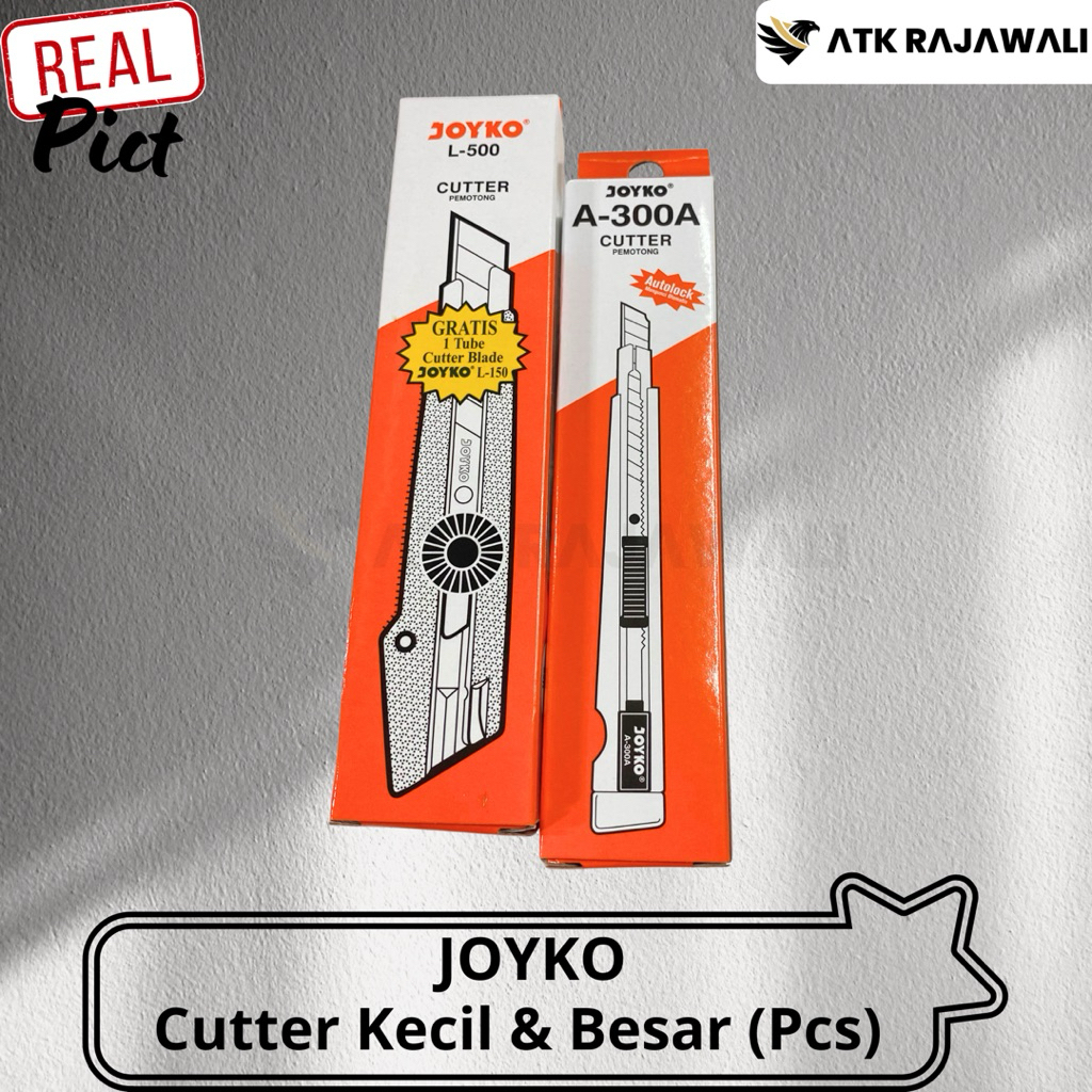 

(Pcs) Cutter Kecil Joyko A-300A / Cutter Joyko Besar L-500
