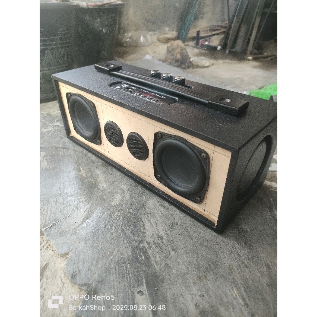 Speaker bluetooth Rakitan 50w 3inch Bass Aktif