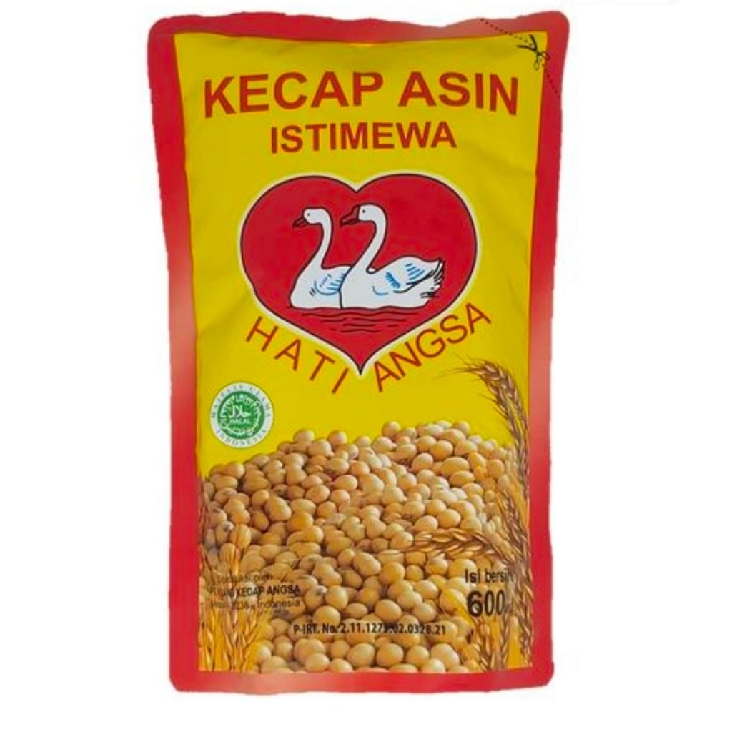 

KECAP ASIN ISTIMEWA HATI ANGSA POUCH / REFIIL 600 ML