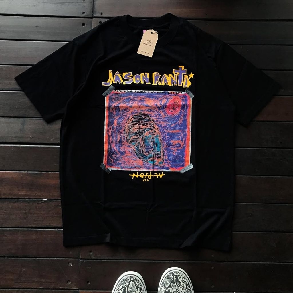 JASON RANTI X ALIPJON - SABDA JEJEBOY TSHIRT BLACK