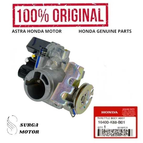 Throttle Throt Body Assy  Vario 125 eSP K60 2015 2016 2017 2018 16400K60B01 16400-K60-B01    HGP