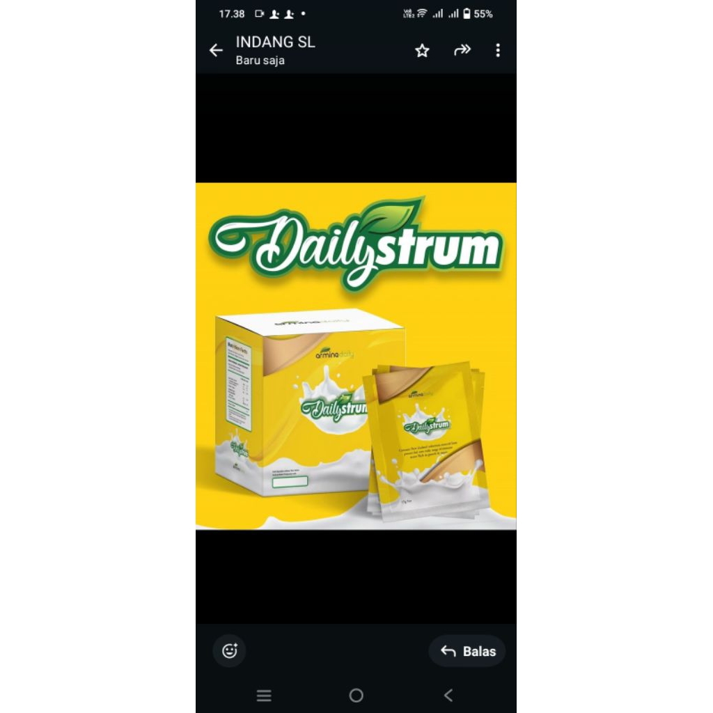 

SUSU DAILY STRUM KOLOSTRUM Sachet